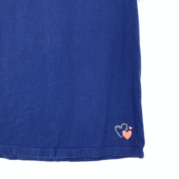 Sfera Short Sleeve Crew Neck T-Shirt Girls Size 8-9 Blue - Picture 4 of 6